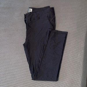 PLUS SIZE BLACK SKINNY SLACKS